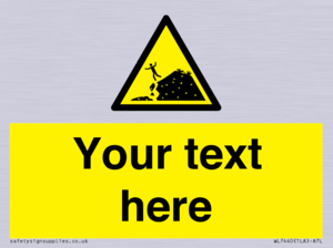 Custom Warning sand dunes